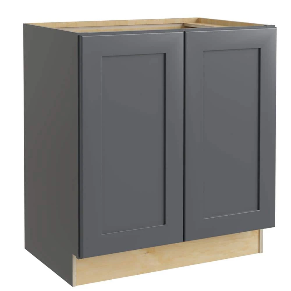 Home Decorators Collection Newport Onyx Gray Painted Plywood Shaker Stock Assembled Bath Kitchen Cabinet Vanity 2 Door (24 in. x 34.5 in. x 21 in.) 3 Home Decorators Collection Newport Onyx Gray Painted Plywood Shaker Stock Assembled Bath Kitchen Cabinet Vanity 2 Door (24 in. x 34.5 in. x 21 in.)