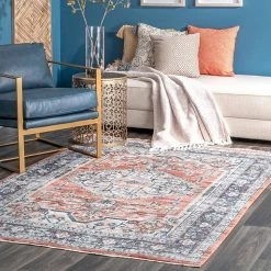 Home Decorators Collection Zara Medallion Orange 9 ft. x 12 ft. Area Rug -Home Decorators Soldes orange home decorators collection area rugs kksl05a 9012 4f 1000