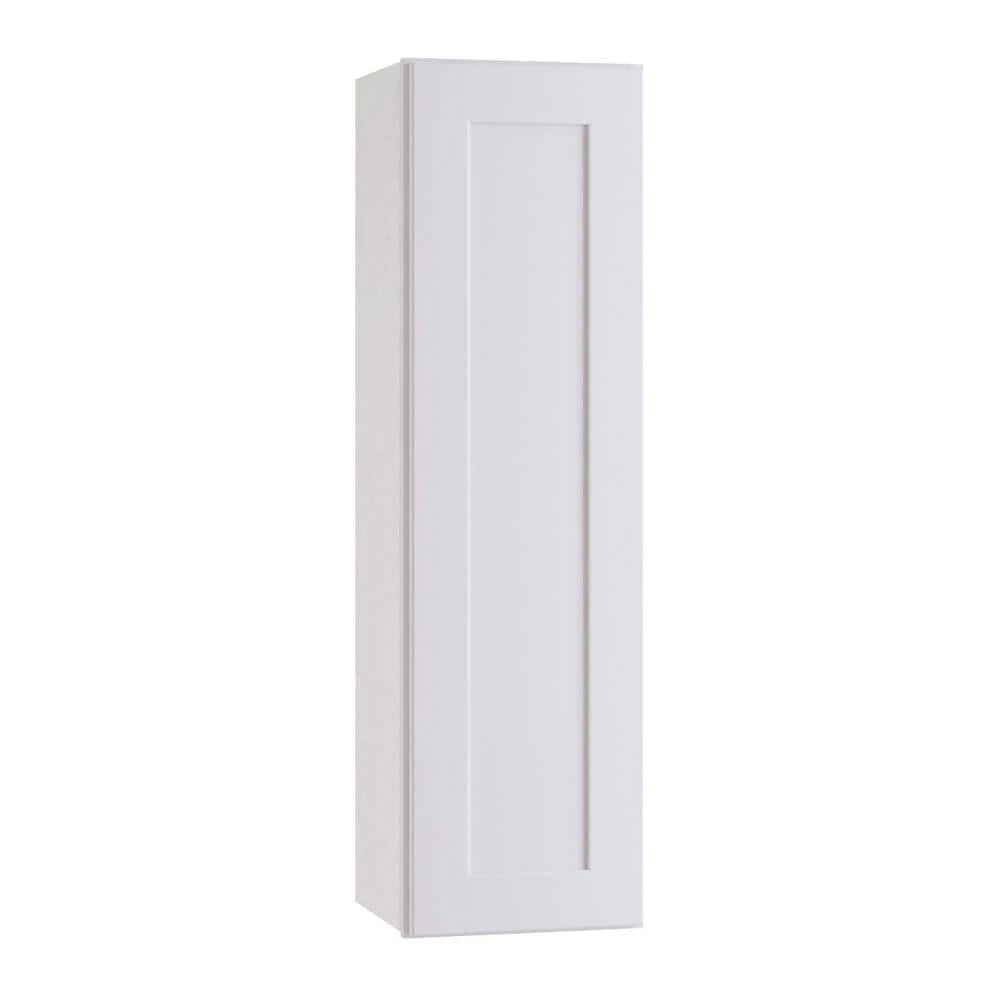 Home Decorators Collection Newport Assembled 21 x 36 x 12 in. Plywood Shaker Wall Kitchen Cabinet Right Soft Close in Painted Pacific White 3 Home Decorators Collection Newport Assembled 21 x 36 x 12 in. Plywood Shaker Wall Kitchen Cabinet Right Soft Close in Painted Pacific White