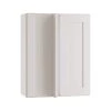 Home Decorators Collection Newport Assembled 24x30x12 in. Plywood Shaker Wall Blind Corner Kitchen Cabinet Soft Close Left in Painted Pacific White 1 Home Decorators Collection Newport Assembled 24x30x12 in. Plywood Shaker Wall Blind Corner Kitchen Cabinet Soft Close Left in Painted Pacific White -Home Decorators Soldes pacific white home decorators collection assembled kitchen cabinets wbcu2730l npw 64 1000
