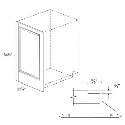 Home Decorators Collection Newport Assembled 24x34.5x.75 in. Shaker Decorative End Panel for Base Kitchen Cabinet in Painted Pacific White 11 Home Decorators Collection Newport Assembled 24x34.5x.75 in. Shaker Decorative End Panel for Base Kitchen Cabinet in Painted Pacific White -Home Decorators Soldes pacific white home decorators collection kitchen cabinet end panels mbep npw c3 1000