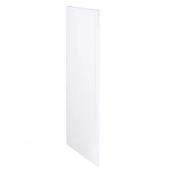 Home Decorators Collection Newport Assembled 3 in. x 96 in. x 24 in. Refrigerator End Panel in Pacific White