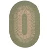 Home Decorators Collection Portland Palm 7 ft. x 9 ft. Braided Oval Area Rug