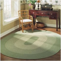Home Decorators Collection Portland Palm 7 ft. x 9 ft. Braided Oval Area Rug -Home Decorators Soldes palm home decorators collection area rugs jk60r084x108 66 1000