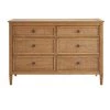 Home Decorators Collection Marsden Patina Finish 6-Drawer Cane Dresser (54 in W. X 36 in H.)