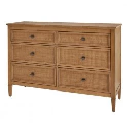 Home Decorators Collection Marsden Patina Finish 6-Drawer Cane Dresser (54 in W. X 36 in H.) -Home Decorators Soldes patina home decorators collection dressers 05614 445 eps free a0 1000