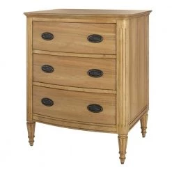 Home Decorators Collection Ashdale 3-Drawer Patina Nightstand (26.4 in. W x 19.8 in. D x 32.45 in. H)