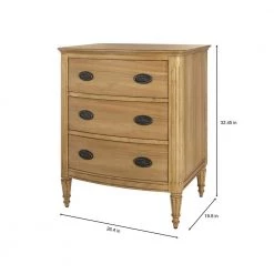 Home Decorators Collection Ashdale 3-Drawer Patina Nightstand (26.4 in. W x 19.8 in. D x 32.45 in. H) -Home Decorators Soldes patina home decorators collection nightstands hd 003 ns pa a0 1000