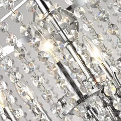 Home Decorators Collection Calisitti 6-Light Polished Chrome Chandelier with K9 Crystal Dangles 20 Home Decorators Collection Calisitti 6-Light Polished Chrome Chandelier with K9 Crystal Dangles -Home Decorators Soldes polished chrome home decorators collection chandeliers hd 1146 i 44 1000