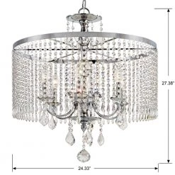 Home Decorators Collection Calisitti 6-Light Polished Chrome Chandelier with K9 Crystal Dangles 17 Home Decorators Collection Calisitti 6-Light Polished Chrome Chandelier with K9 Crystal Dangles -Home Decorators Soldes polished chrome home decorators collection chandeliers hd 1146 i c3 1000