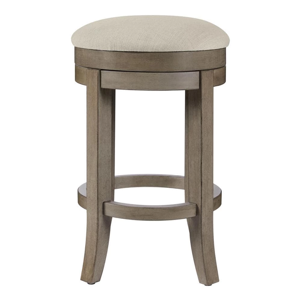 Home Decorators Collection Hillburn Portabello Backless Swivel Counter stool 9 Home Decorators Collection Hillburn Portabello Backless Swivel Counter stool - Image 7