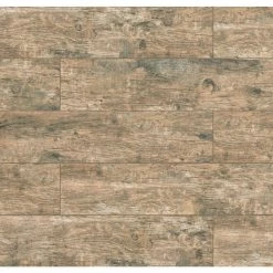 Home Decorators Collection Redwood Natural 6 in. x 24 in. Matte Porcelain Wood Look Floor and Wall Tile (10 sq. ft./Case)