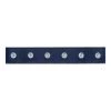 Home Decorators Collection 27 in. Royal Blue Hook Rack with 6 Chrome Single Post Hooks -Home Decorators Soldes royal blue home decorators collection hooks 64171 64 1000