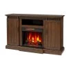 Home Decorators Collection Kerrington 60 in. Freestanding Infrared Electric Fireplace in Rustic Walnut with Media -Home Decorators Soldes rustic walnut home decorators collection freestanding electric fireplaces 143702 a 64 1000