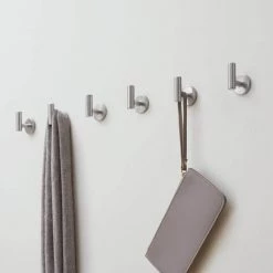 Home Decorators Collection 2-1/32 in. Satin Nickel Single Post Wall Hooks (6-Pack) 9 Home Decorators Collection 2-1/32 in. Satin Nickel Single Post Wall Hooks (6-Pack) -Home Decorators Soldes satin nickel home decorators collection hooks 64391 4f 1000