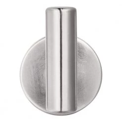 Home Decorators Collection 2-1/32 in. Satin Nickel Single Post Wall Hooks (6-Pack)