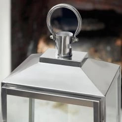 Home Decorators Collection Silver Stainless Steel Candle Hanging or Tabletop Lantern (Set of 2) -Home Decorators Soldes silver home decorators collection candle holders dc18 44998 ab 1d 1000