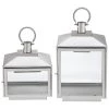 Home Decorators Collection Silver Stainless Steel Candle Hanging or Tabletop Lantern (Set of 2) -Home Decorators Soldes silver home decorators collection candle holders dc18 44998 ab 64 1000