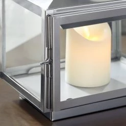 Home Decorators Collection Silver Stainless Steel Candle Hanging or Tabletop Lantern (Set of 2) -Home Decorators Soldes silver home decorators collection candle holders dc18 44998 ab a0 1000