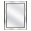 Home Decorators Collection 20-1/8 in. W x 26 in. H Fog Free Framed Recessed or Surface-Mount Mirror Bathroom Medicine Cabinet in Brushed Nickel