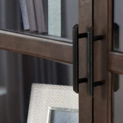 Home Decorators Collection 61.1 in. Smoke Wood 4-shelf Standard Bookcase with Glass Door 12 Home Decorators Collection 61.1 in. Smoke Wood 4-shelf Standard Bookcase with Glass Door -Home Decorators Soldes smoke home decorators collection bookcases bookshelves sk19345br2 s 1d 1000