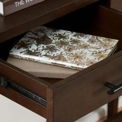 Home Decorators Collection Bellamy 38 in. Smoke Brown Standard Rectangle Wood Console Table with Drawers -Home Decorators Soldes smoke home decorators collection console tables sk19345f1 s 1d 1000