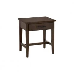 Home Decorators Collection Bellamy Rectangular Smoke Brown Wood 1 Drawer End Table (20 in. W x 22 in. H) -Home Decorators Soldes smoke home decorators collection end side tables sk19345e s c3 1000