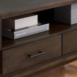 Home Decorators Collection Bellamy Smoke Brown Wood 2 Drawer TV Stand with Cord Management (42 in. W x 25 in. H) 13 Home Decorators Collection Bellamy Smoke Brown Wood 2 Drawer TV Stand with Cord Management (42 in. W x 25 in. H) -Home Decorators Soldes smoke home decorators collection tv stands sk19345h1 s 66 1000