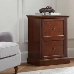 Home Decorators Collection Royce Smokey Brown Wood 2 Drawer File Cabinet (23.5 in. W x 31 in. H) -Home Decorators Soldes smokey brown home decorators collection file cabinets sk19051dr1 sb a0 1000