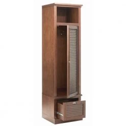 Home Decorators Collection Shutter Modular Smokey Brown Open Right Locker (74 in. H x 20 in. W x 18 in. D) -Home Decorators Soldes smoky brown home decorators collection lockers 9458910820 4f 1000