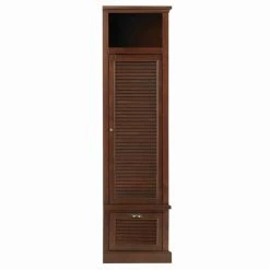Home Decorators Collection Shutter Modular Smokey Brown Open Right Locker (74 in. H x 20 in. W x 18 in. D) -Home Decorators Soldes smoky brown home decorators collection lockers 9458910820 c3 1000