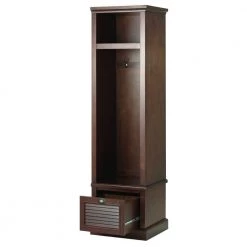 Home Decorators Collection Shutter Modular Smokey Brown Open Right Locker (74 in. H x 20 in. W x 18 in. D) -Home Decorators Soldes smoky brown home decorators collection lockers 9458910820 fa 1000
