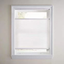 Home Decorators Collection Snow Drift White Top Down Bottom Up Light Filtering Cellular Shade - 35 in. W x 64 in. L -Home Decorators Soldes snow drift home decorators collection cellular shades 10793478873876 40 1000