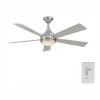 Home Decorators Collection Hanlon 52 in. Integrated LED Indoor/Outdoor Stainless Steel Ceiling Fan with Light Kit and Wall Control 2 Home Decorators Collection Hanlon 52 in. Integrated LED Indoor/Outdoor Stainless Steel Ceiling Fan with Light Kit and Wall Control -Home Decorators Soldes stainless steel home decorators collection ceiling fans with lights yg533 sst bn 64 1000