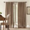 Home Decorators Collection Taupe Solid Back Tab Room Darkening Curtain - 50 in. W x 95 in. L 2 Home Decorators Collection Taupe Solid Back Tab Room Darkening Curtain - 50 in. W x 95 in. L -Home Decorators Soldes taupe home decorators collection room darkening curtains 1624010 64 1000