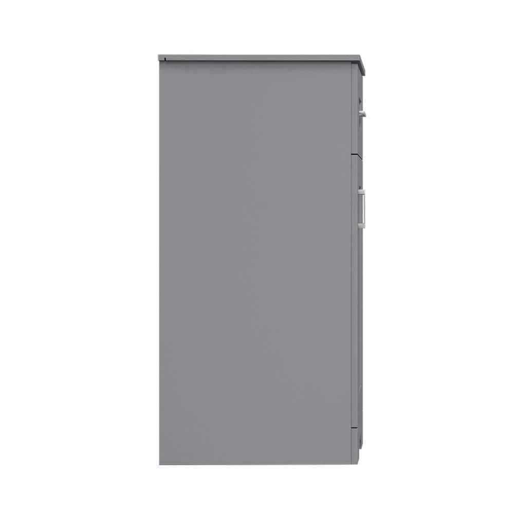 Home Decorators Collection Hawthorne Assembled 13 in. W x 44-13/16 in. H x 22 in. D Bath Mid Auxiliary Cabinet in Twilight Gray 10 Home Decorators Collection Hawthorne Assembled 13 in. W x 44-13/16 in. H x 22 in. D Bath Mid Auxiliary Cabinet in Twilight Gray - Image 8