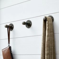 Home Decorators Collection Industrial Straight Pipe Wall Hook (3-Pack) -Home Decorators Soldes unfinished home decorators collection hooks 64061 4f 1000