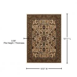 Home Decorators Collection Mariah Vanilla 10 ft. x 13 ft. Area Rug -Home Decorators Soldes vanilla home decorators collection area rugs 670412 76 1000