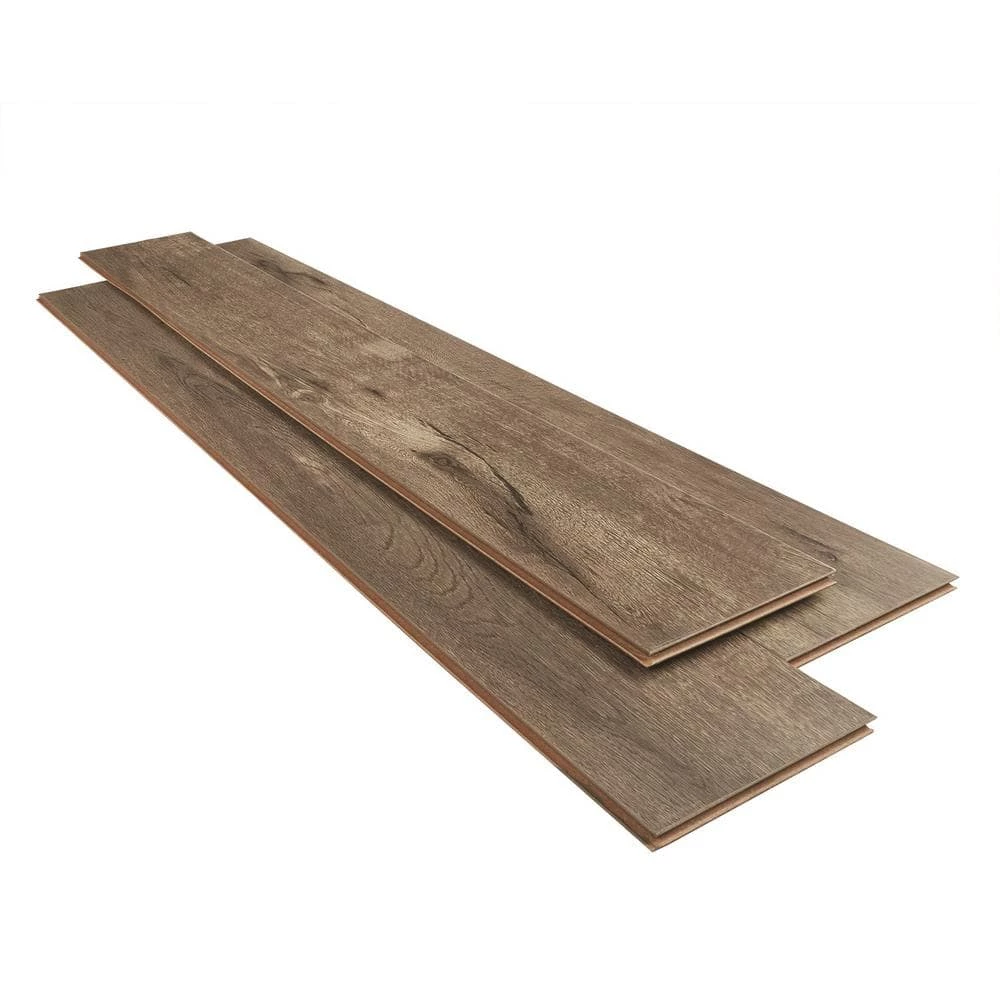 Home Decorators Collection EIR Verdugo Oak 8 mm Thick x 7.64 in. Wide x 47.80 in. Length Laminate Flooring (30.42 sq. ft. / case) 5 Home Decorators Collection EIR Verdugo Oak 8 mm Thick x 7.64 in. Wide x 47.80 in. Length Laminate Flooring (30.42 sq. ft. / case) - Image 3