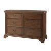 Home Decorators Collection Beckford Walnut Finish 6 Drawer Dresser (54 in W. X 36 in H.) -Home Decorators Soldes walnut home decorators collection dressers 05562 64 1000