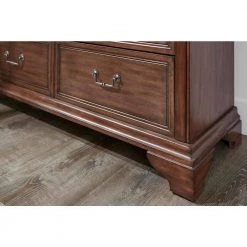 Home Decorators Collection Beckford Walnut Finish 6 Drawer Dresser (54 in W. X 36 in H.) 12 Home Decorators Collection Beckford Walnut Finish 6 Drawer Dresser (54 in W. X 36 in H.) -Home Decorators Soldes walnut home decorators collection dressers 05562 66 1000