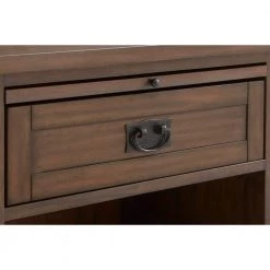 Home Decorators Collection Abrams 1 Drawer Walnut Finish Nightstand (24 in W. X 25.98 in H.) -Home Decorators Soldes walnut home decorators collection nightstands 13964 4f 1000