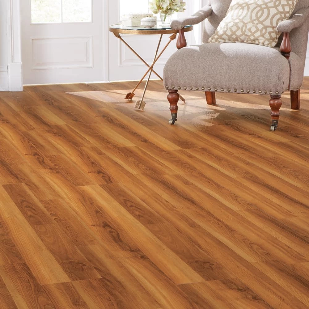 Home Decorators Collection 7.5 in. W Warm Cherry Click Lock Luxury Vinyl Plank Flooring (24.74 sq. ft./case) 4 Home Decorators Collection 7.5 in. W Warm Cherry Click Lock Luxury Vinyl Plank Flooring (24.74 sq. ft./case) - Image 2