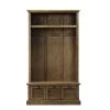 Home Decorators Collection Shutter Weathered Oak 42" W Hall Tree with Drawers -Home Decorators Soldes weathered oak home decorators collection hall trees 1157310930 64 1000