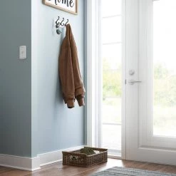 Home Decorators Collection 10 in. L White and Black Scroll Hook Rail -Home Decorators Soldes white and black home decorators collection hooks r12344h pfb u a0 1000