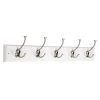Home Decorators Collection 27 in. White and Satin Nickel Tri-Hook Rack -Home Decorators Soldes white and satin nickel home decorators collection hooks r12844h wsn u 64 1000