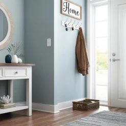 Home Decorators Collection 27 in. White and Satin Nickel Tri-Hook Rack -Home Decorators Soldes white and satin nickel home decorators collection hooks r12844h wsn u a0 1000