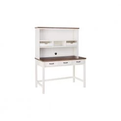 Home Decorators Collection 48 in. Rectangular White/Haze 5 Drawer Writing Desk with Solid Wood Material -Home Decorators Soldes white haze home decorators collection writing desks sk19346ar2 w c3 1000