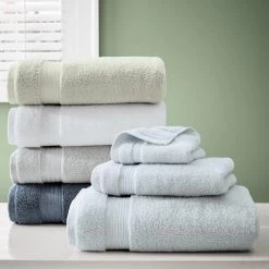 Home Decorators Collection Egyptian Cotton 18-Piece Bath Towel Set in White -Home Decorators Soldes white home decorators collection bath towels at17754 57 63 white 44 1000
