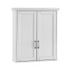 Home Decorators Collection Ashburn 23-1/2 in. W x 27 in. H x 8 in. D Bathroom Storage Wall Cabinet in White -Home Decorators Soldes white home decorators collection bathroom wall cabinets asww2327 64 1000